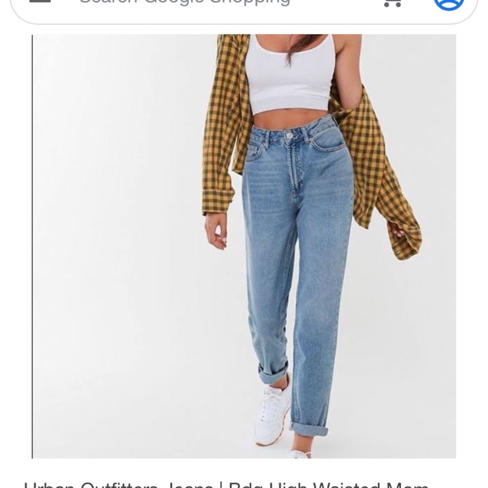 BDG urban outfitters mom high rise jeans